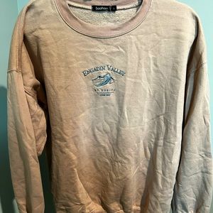 Boohoo, US Size Large, Light Pink